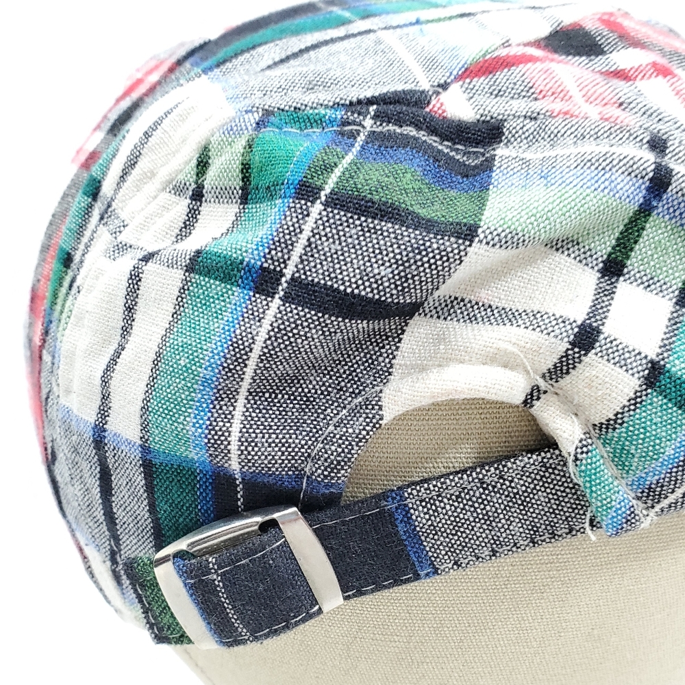 Men's Jamont Multicolor Plaid Patchwork Medium Hat - image 8